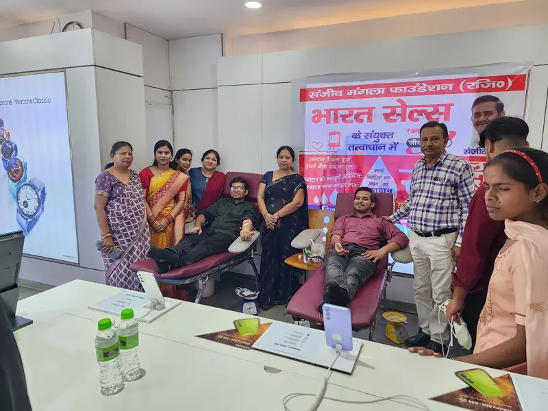 Blood donation camp on his 5th death anniversary, 19 September 2023